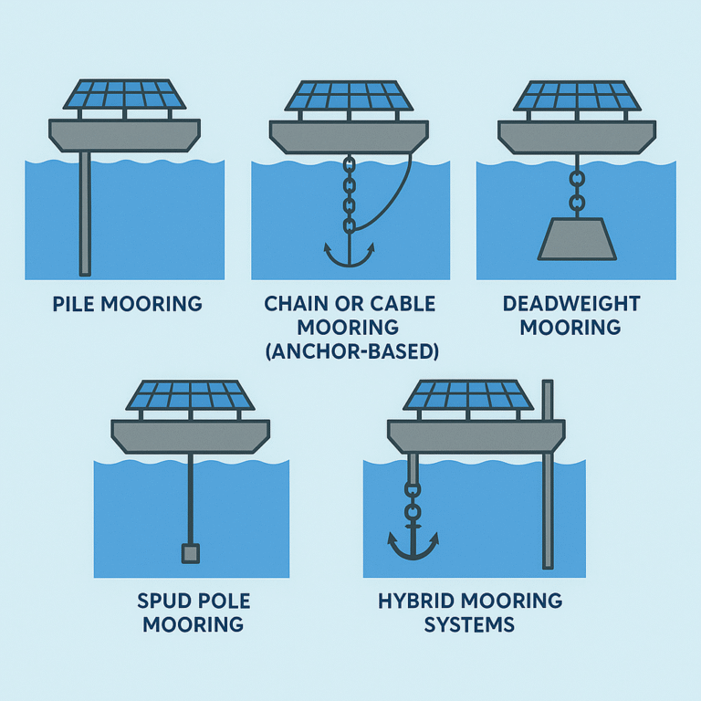 Mooring Techniques in Floating Infrastructure Projects