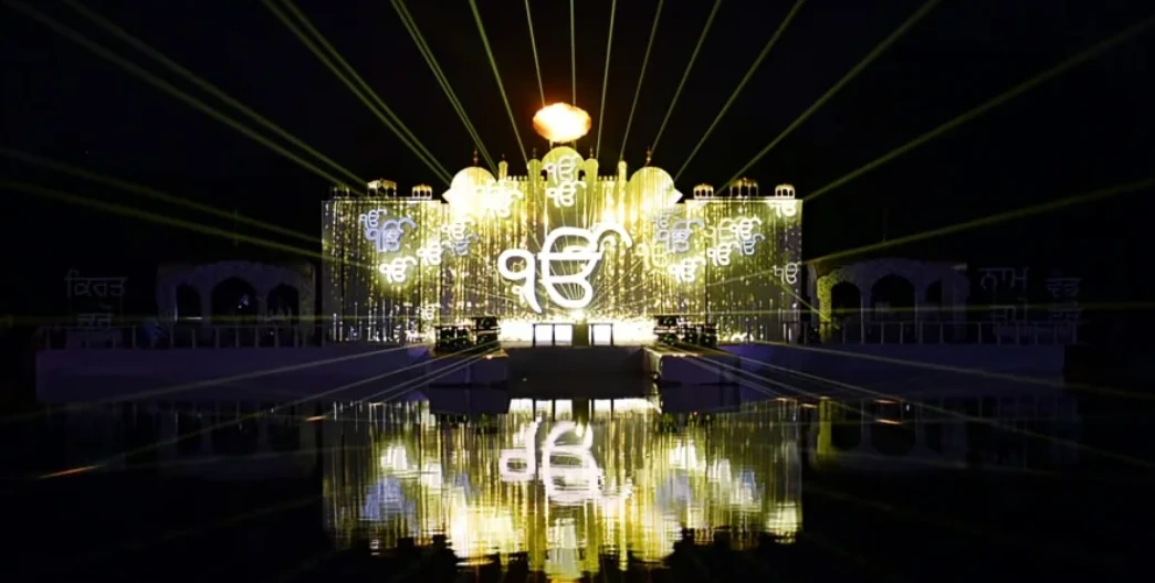 Floating Gurudwara for 550th Prakash Purab of Guru Nanak Dev Ji