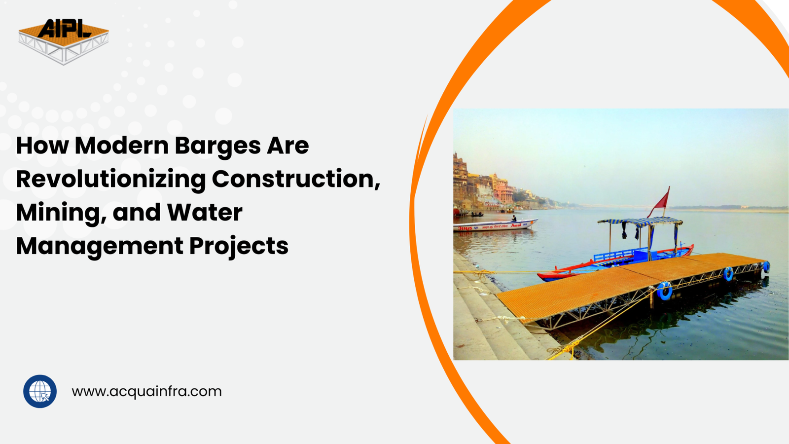 How Barges Are Transforming Construction, Mining, and Water Management